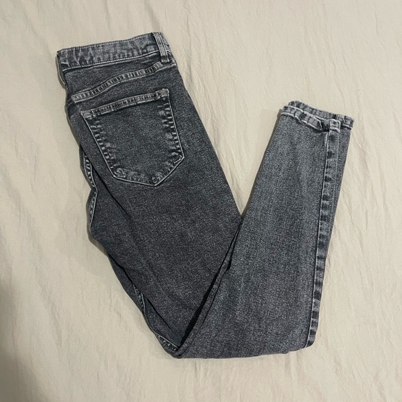 Topshop Black Wash Jamie Jeans - Picture 3 of 9